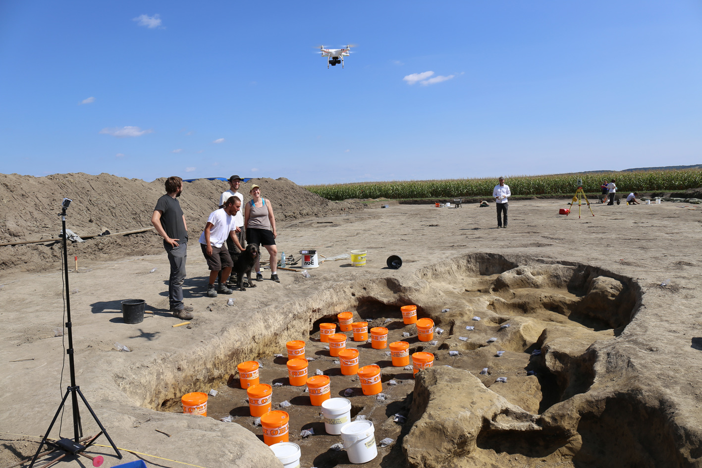 Französisch-österreichisches Grabungstem Französisch-österreichisches Grabungstem
