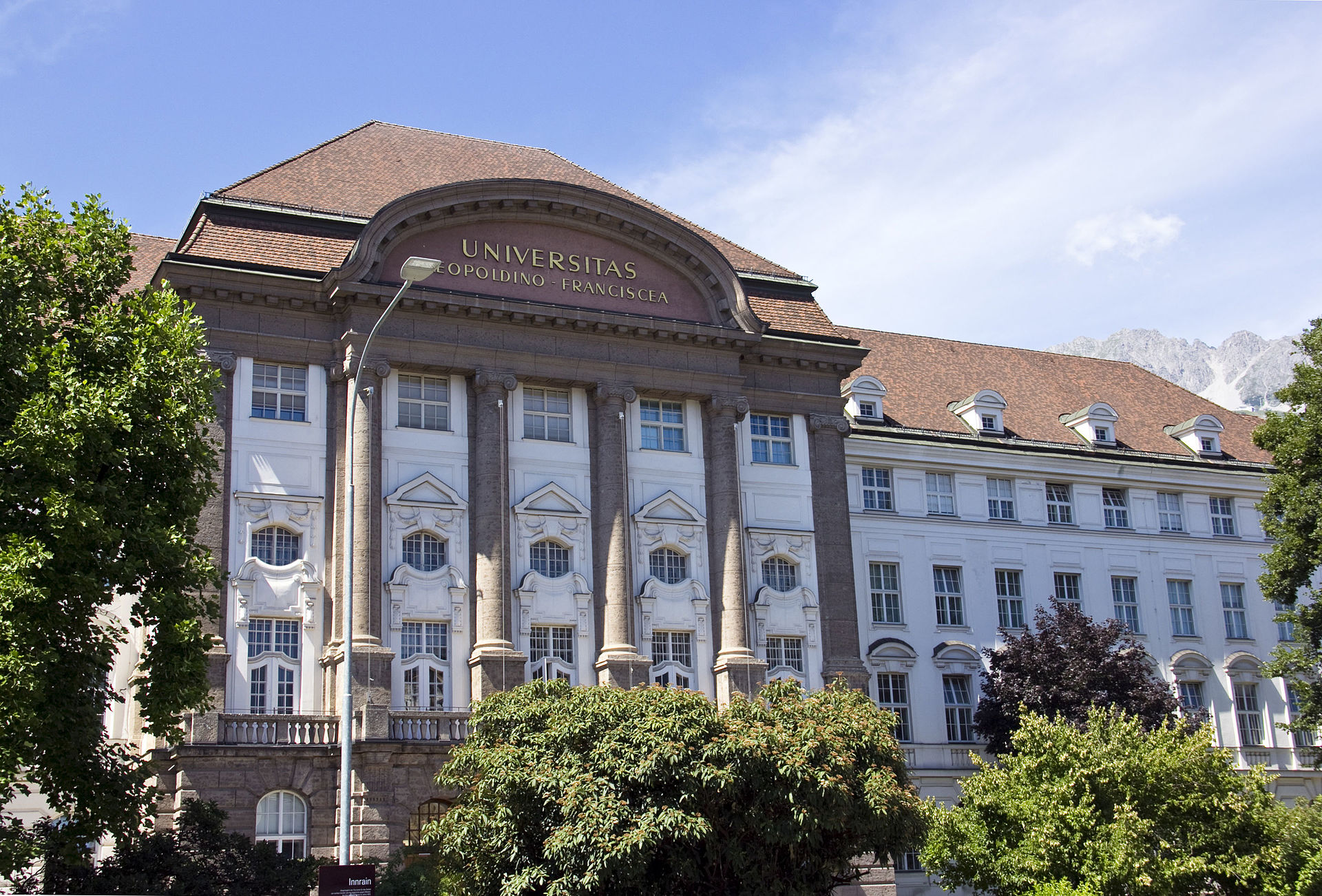 Conference venue University of Innsbruck