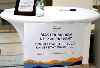 1. Master Medien Netzwerkevent im Juli 2024